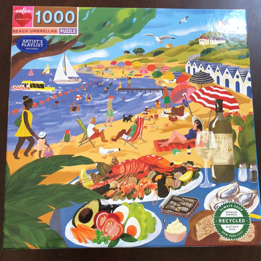 Beach Umbrellas Puzzle - 1000 Pieces